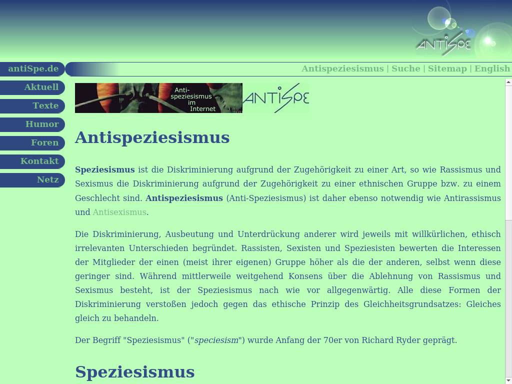 Antispe.de